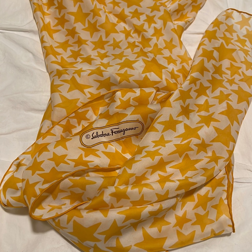 Salvatore Ferragamo silk scarf